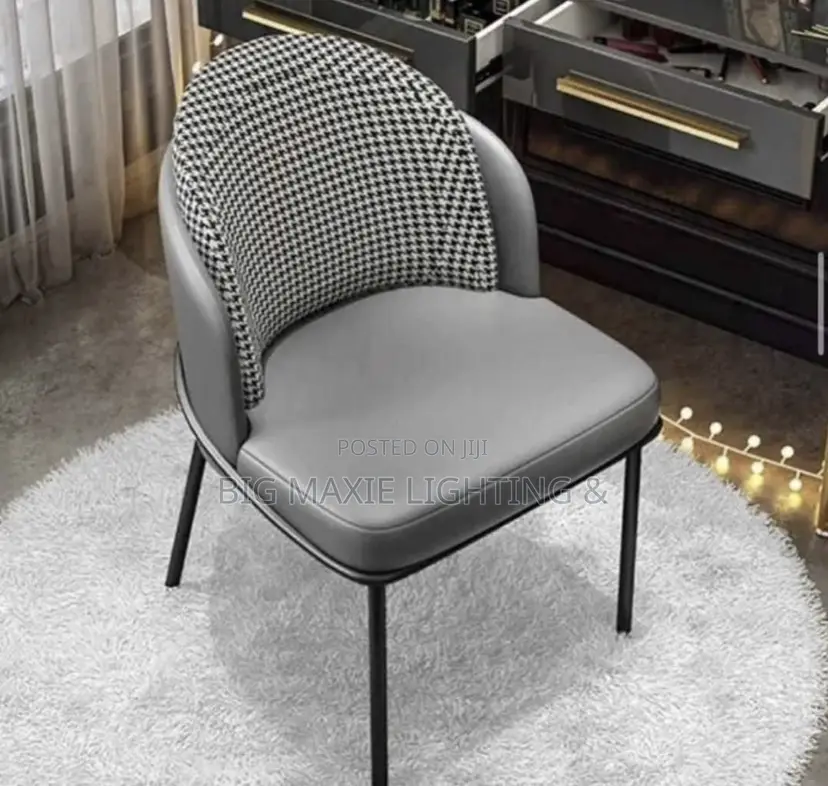 Simple Single Fabric Dining Chairs