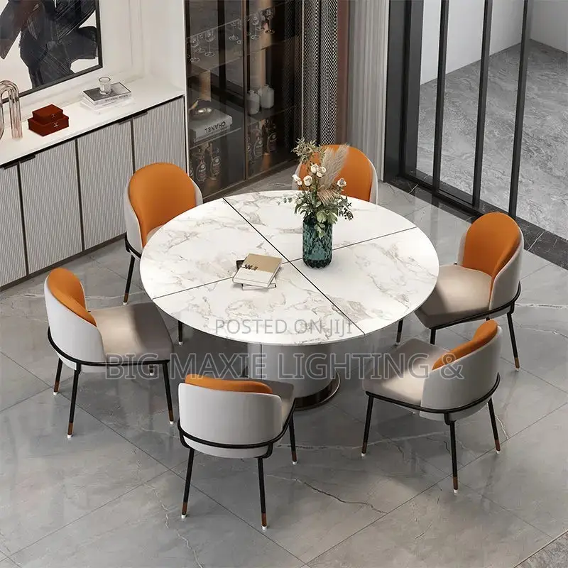 Simple Single Fabric Dining Chairs