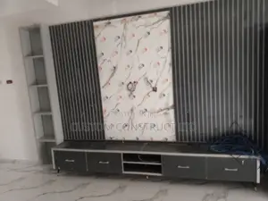 Elegant Tv Console With Lighting