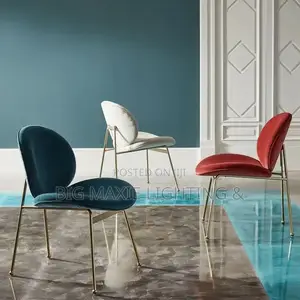 Nordic Restaurant Home Modern Iron Leisure Chair