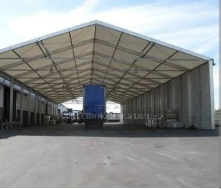 Large Fabric Canopy/Loading Bay Canopy/ Wind Resistance