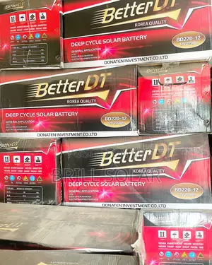 12v-220ah Better Dt Solar Gel Battery
