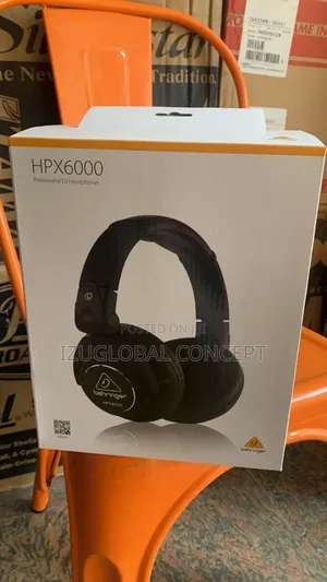 Behringer HPX6000 DJ Headphones (Black)