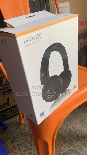 Behringer HPX6000 DJ Headphones (Black)