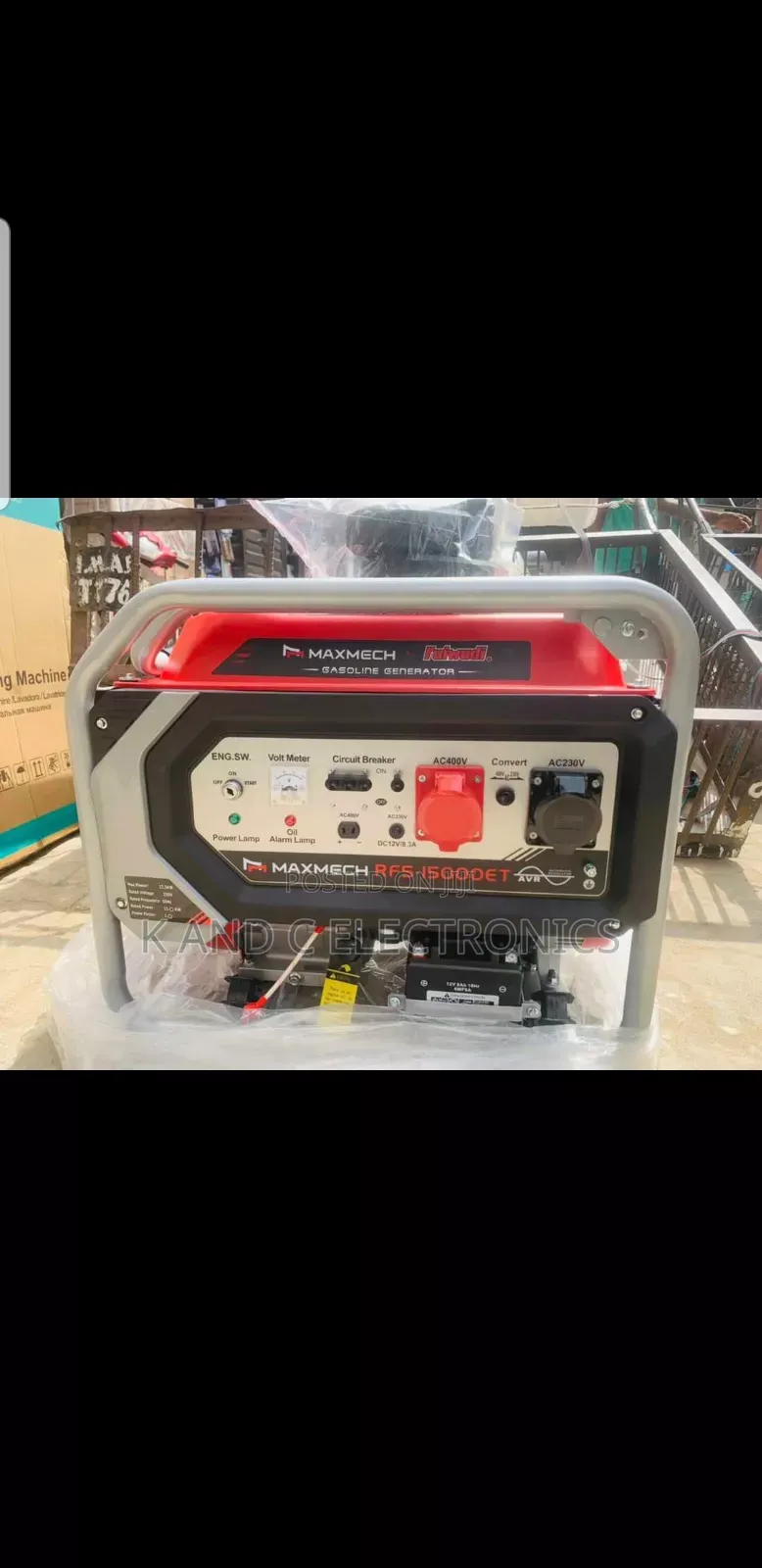 MAXMECH 10KVA GENERATOR 3 Phase 100%Copper