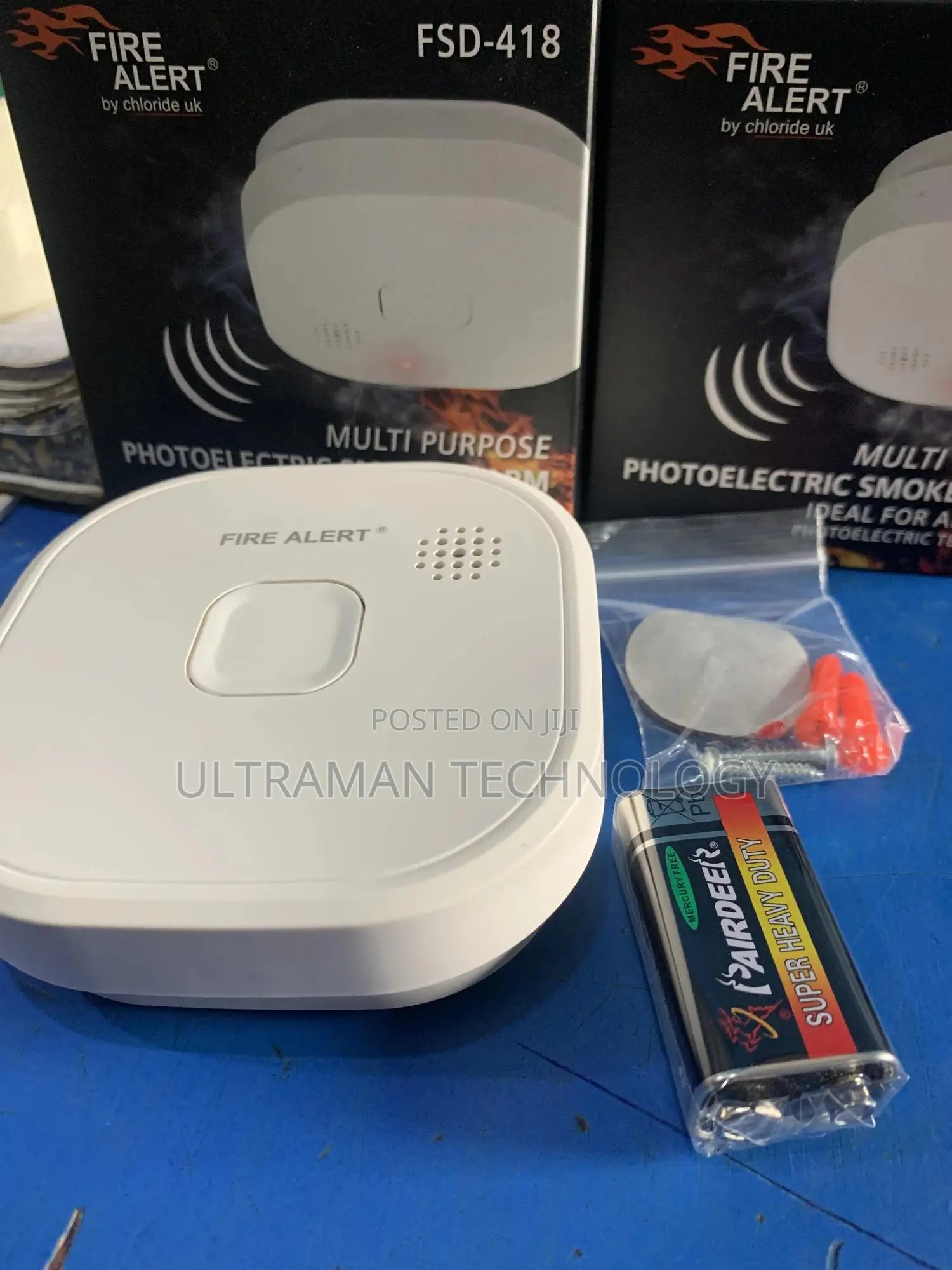 Wireless Battery Smoke Detector ( Fire Alert )