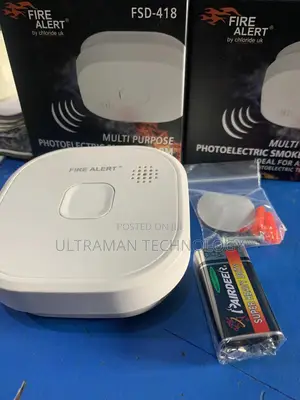 Wireless Battery Smoke Detector ( Fire Alert )