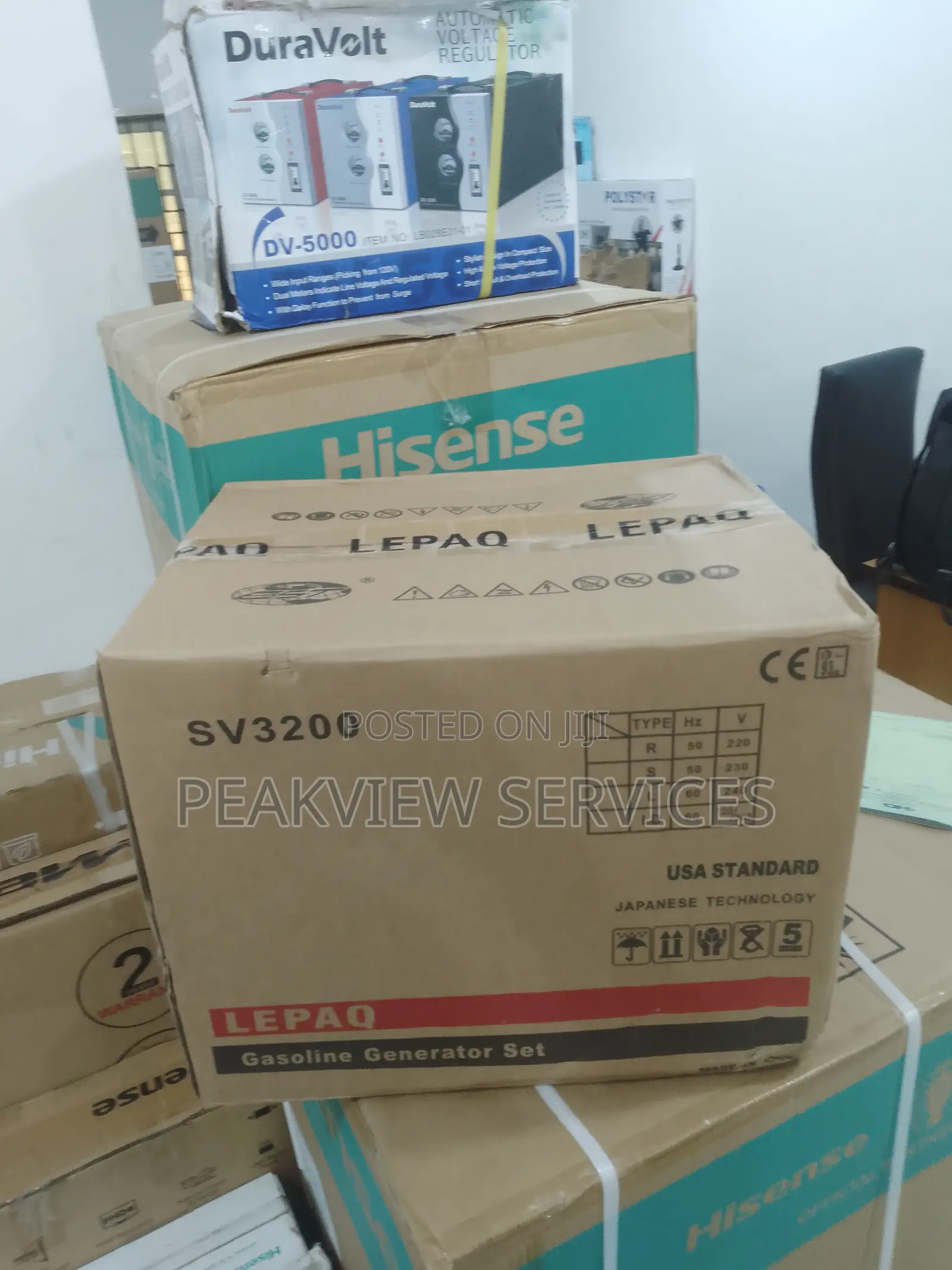 New in Gpelepaq 1.5kva Manual Generator Sv3200