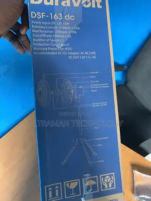 Duravolt Dc Solar Fan (Ac Dc)