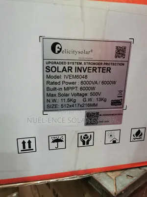 6kva 48v Ivem Felicity Hybrid Inverter With 6000w MPPT