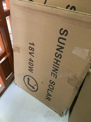 40 Watts Solar Panel Monocrystalline 12 /18v Dc