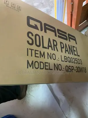 30 Watts Solar Panel Monocrystaline 12 / 18volts