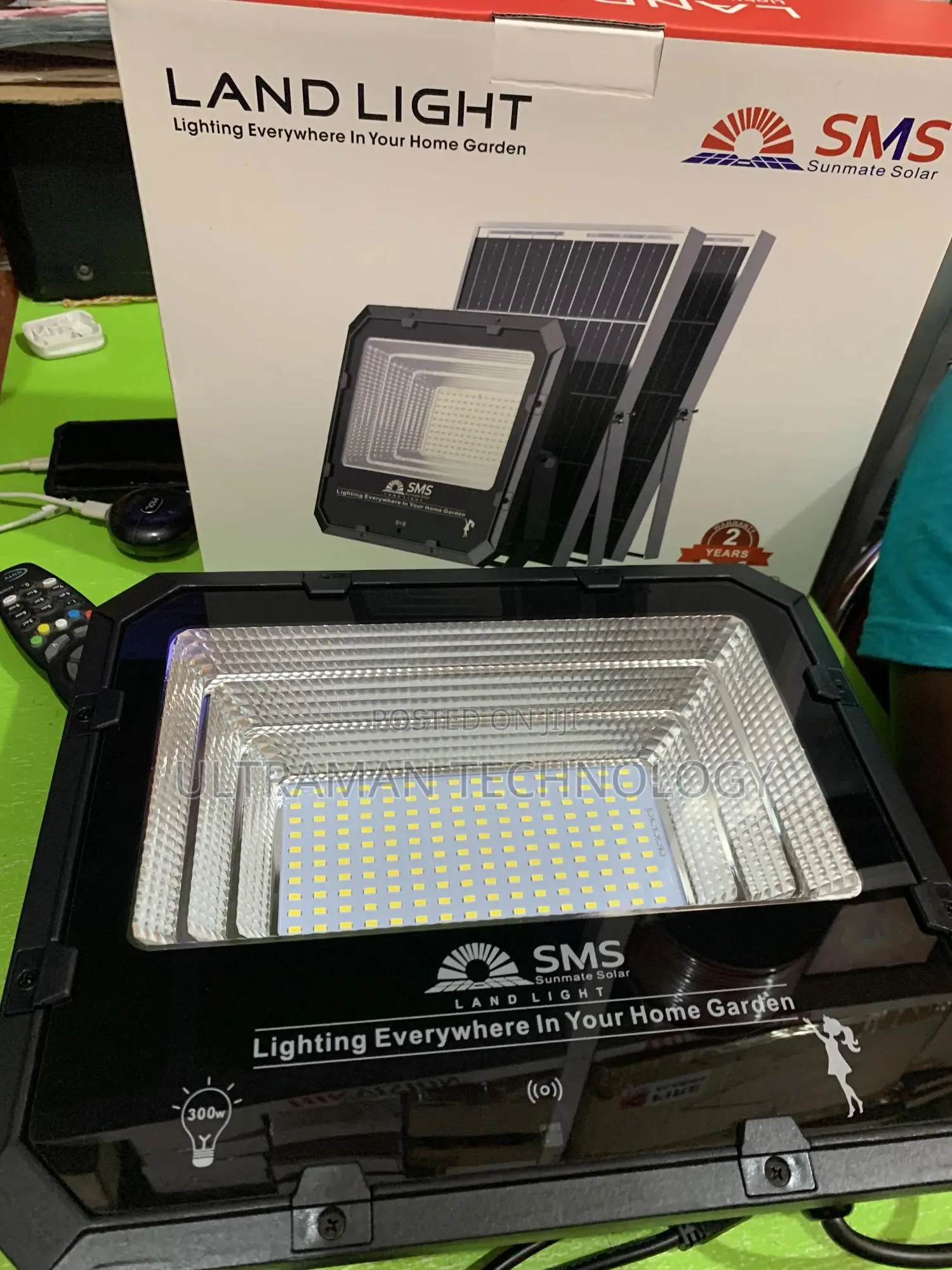 SMS Solar Flood Light 300watts (Double Panel)