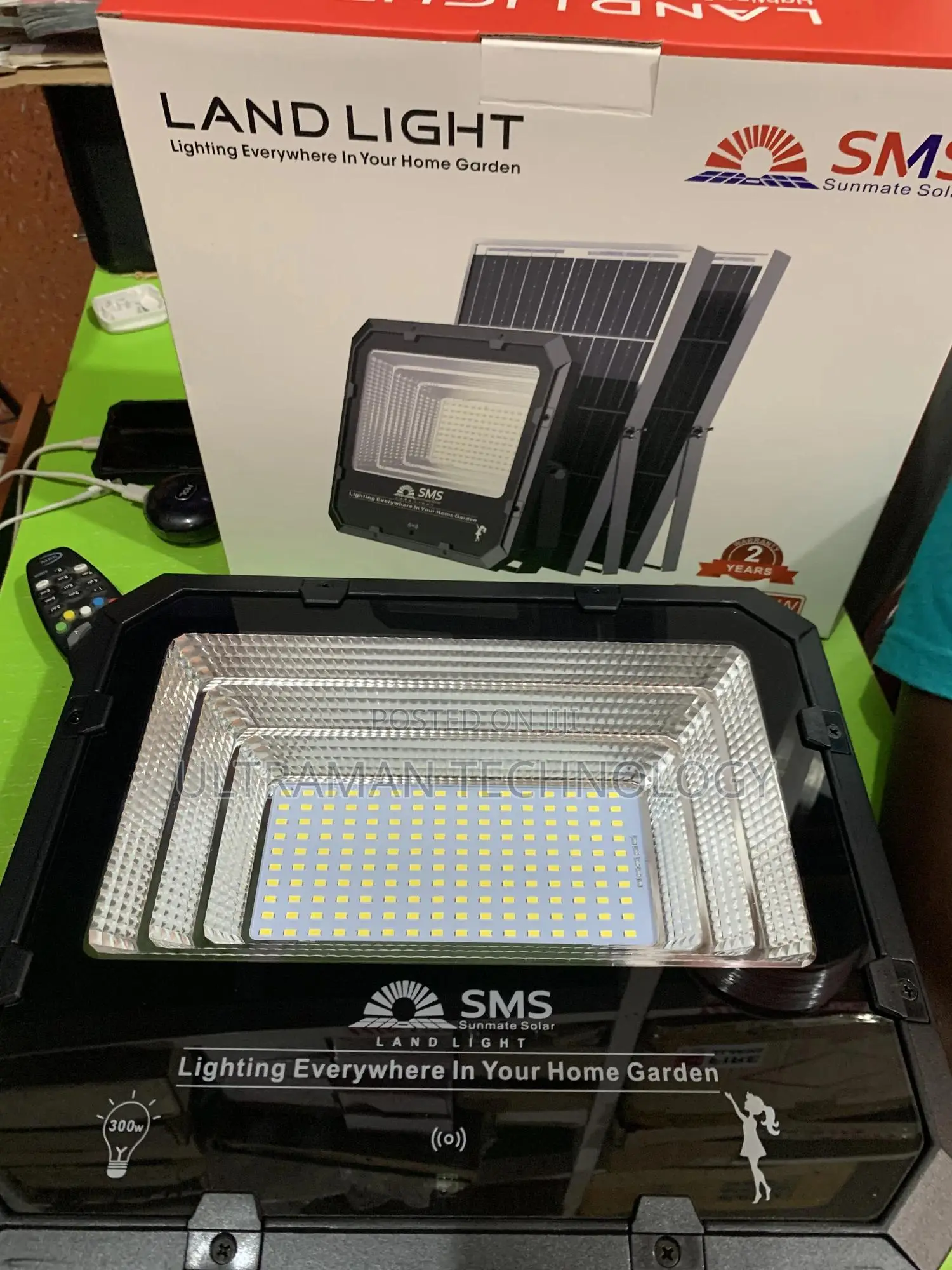 SMS Solar Flood Light 300watts (Double Panel)