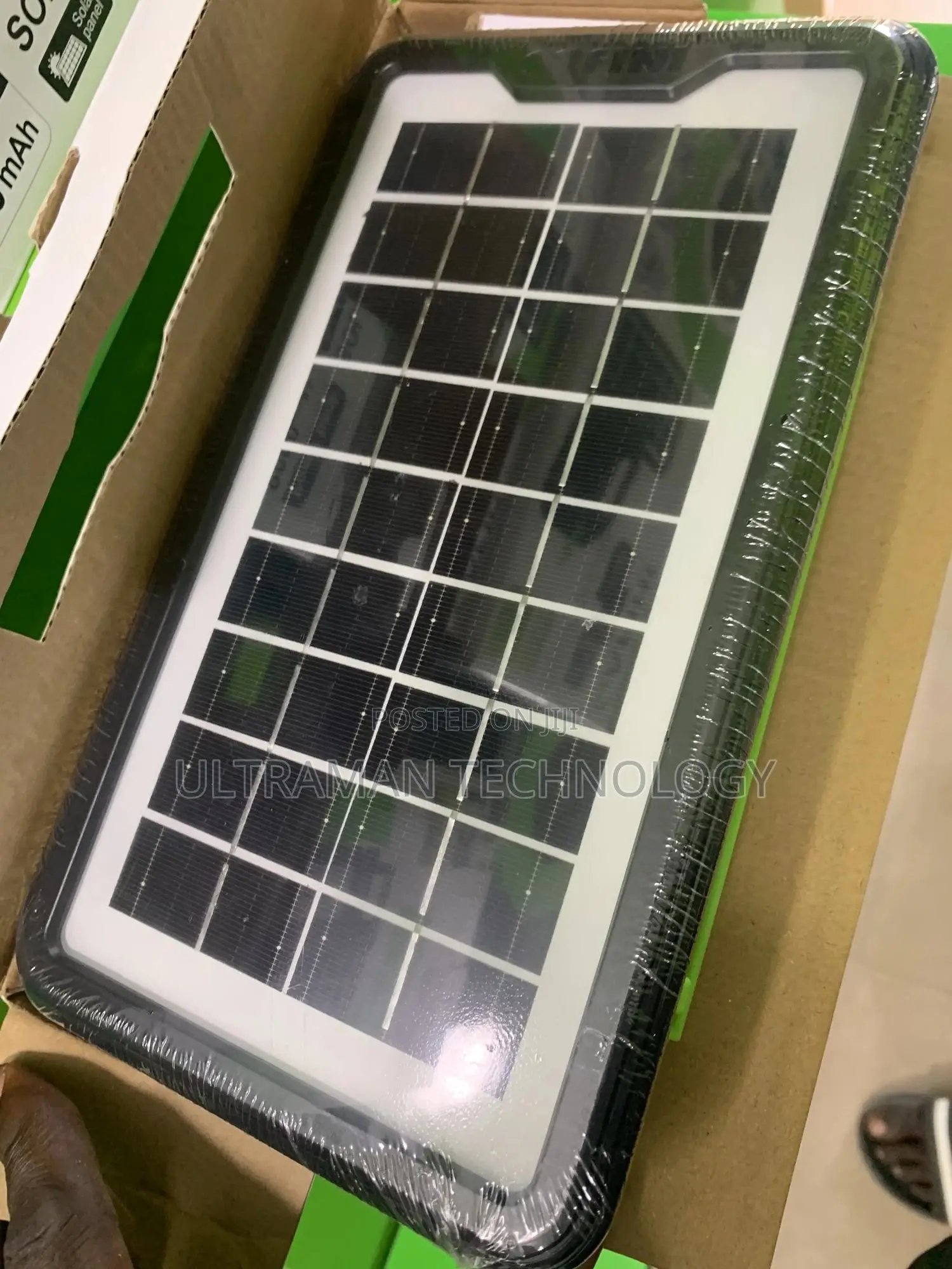 Cafini Solar Lighting System + 3 Bulbs + Solar Panel