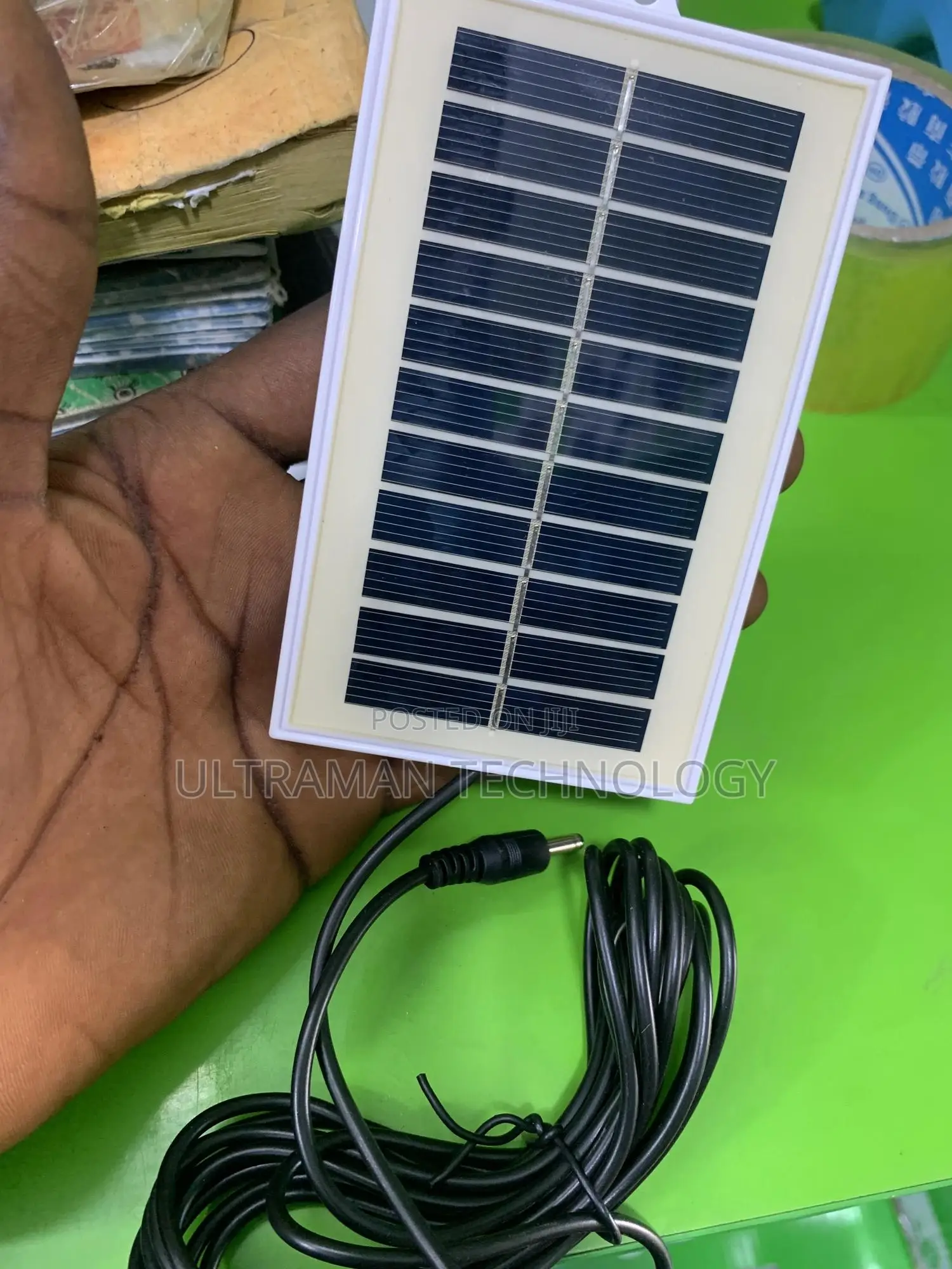 Solar Dc Led Rechargeable Bulb + Panel