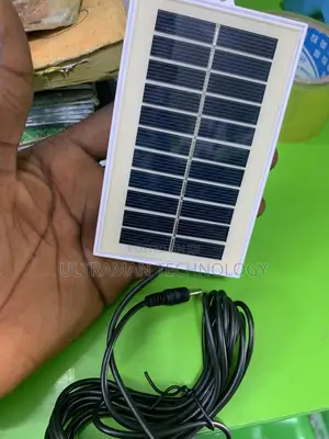 Solar Dc Led Rechargeable Bulb + Panel
