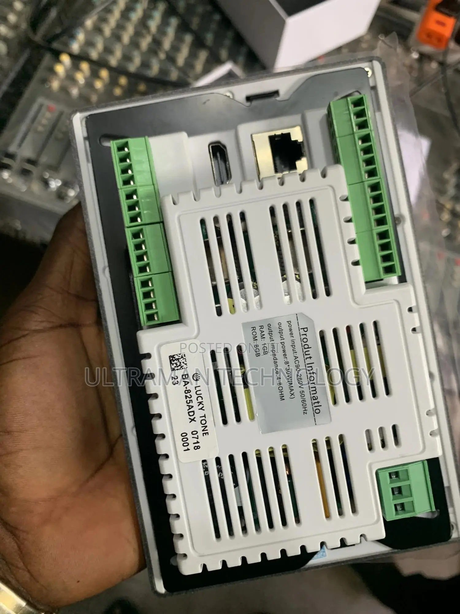 Android Ceiling Speaker Controller 7”