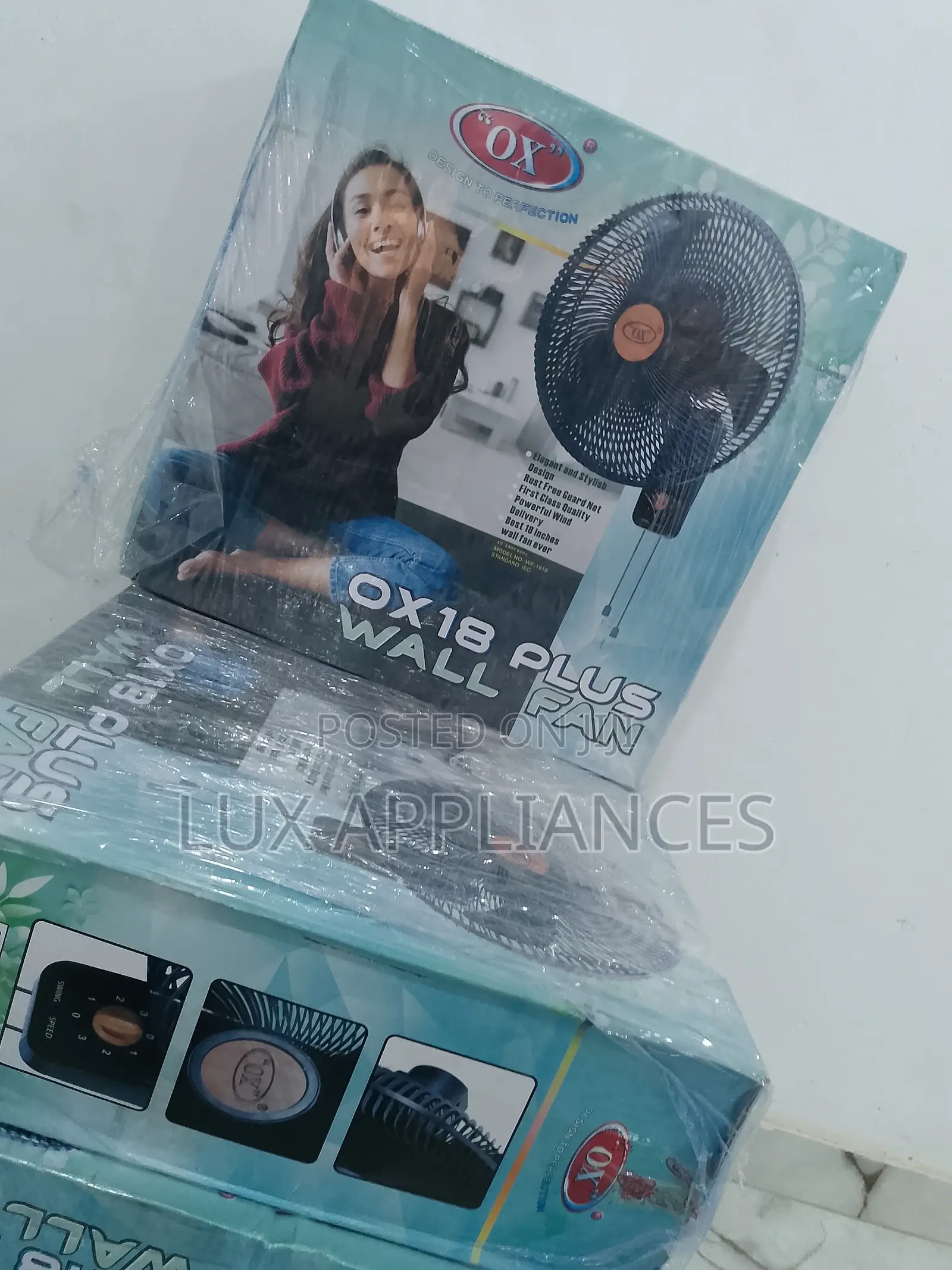 Excellent Performance Ox Plus Fan