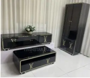 New Modern Tv Stand With Centre Table and Wine Bar