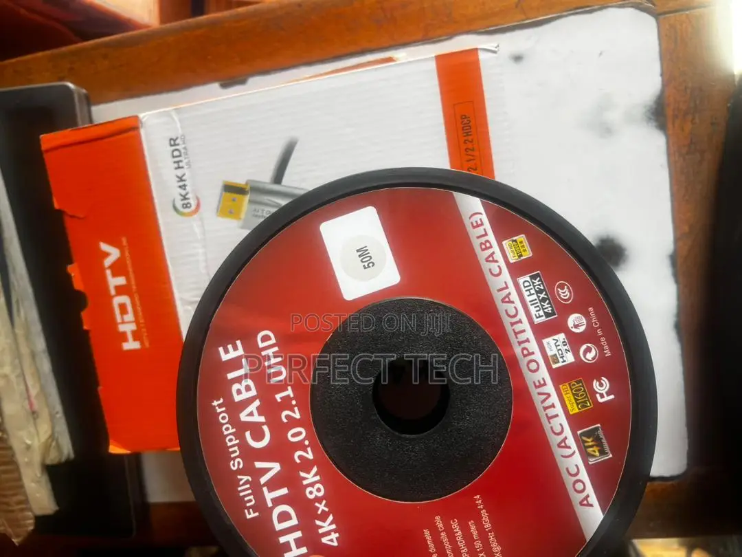 50meter Fiber Optics Hmi Cable