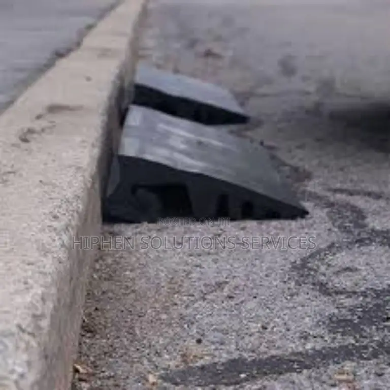 Rubber Driveway Curb Ramp