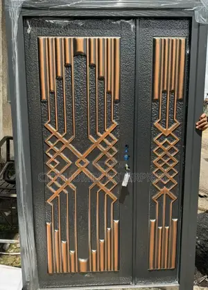 Copper Cast Security Door 4ft by 7ft Anti Rust Double Pan. Nationwide