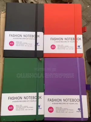 Note Book Different Colors