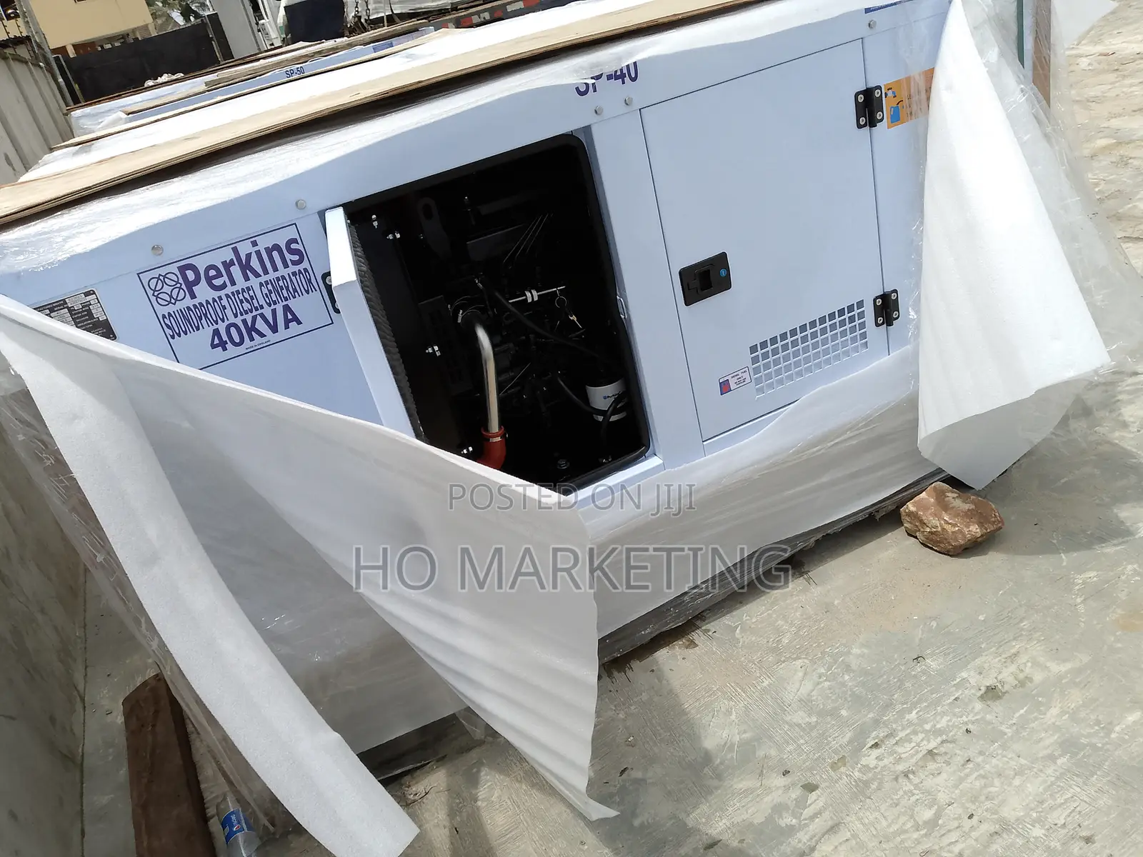 Now Instock Perkins {40kva} Generator