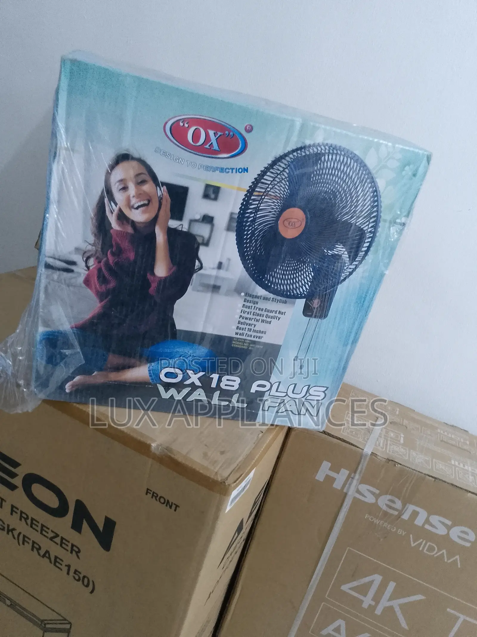 Smart Choice Cooling Ox 18" Wall Fan