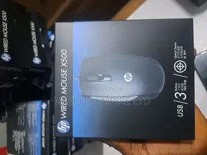 HP Wired Mouse X500