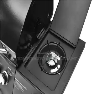 5-burner Barbecue Grill Propane Ggas With Side Burner