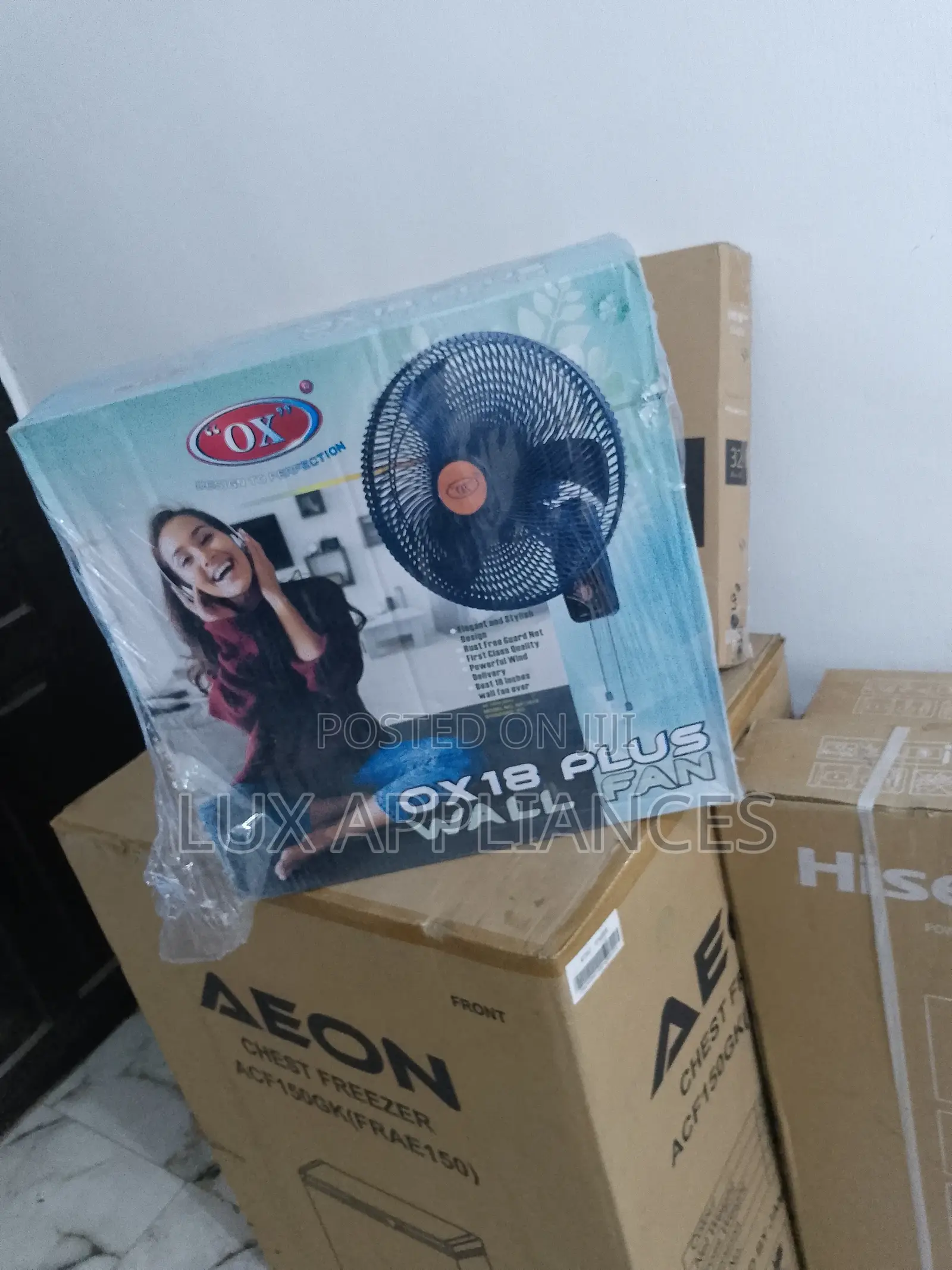Easy to Use Quality Wall Ox Fan
