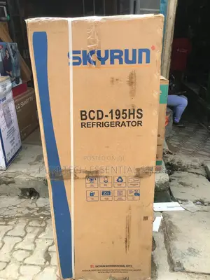 Skyrun Double Door Refrigerator Half/Half BCD195HS