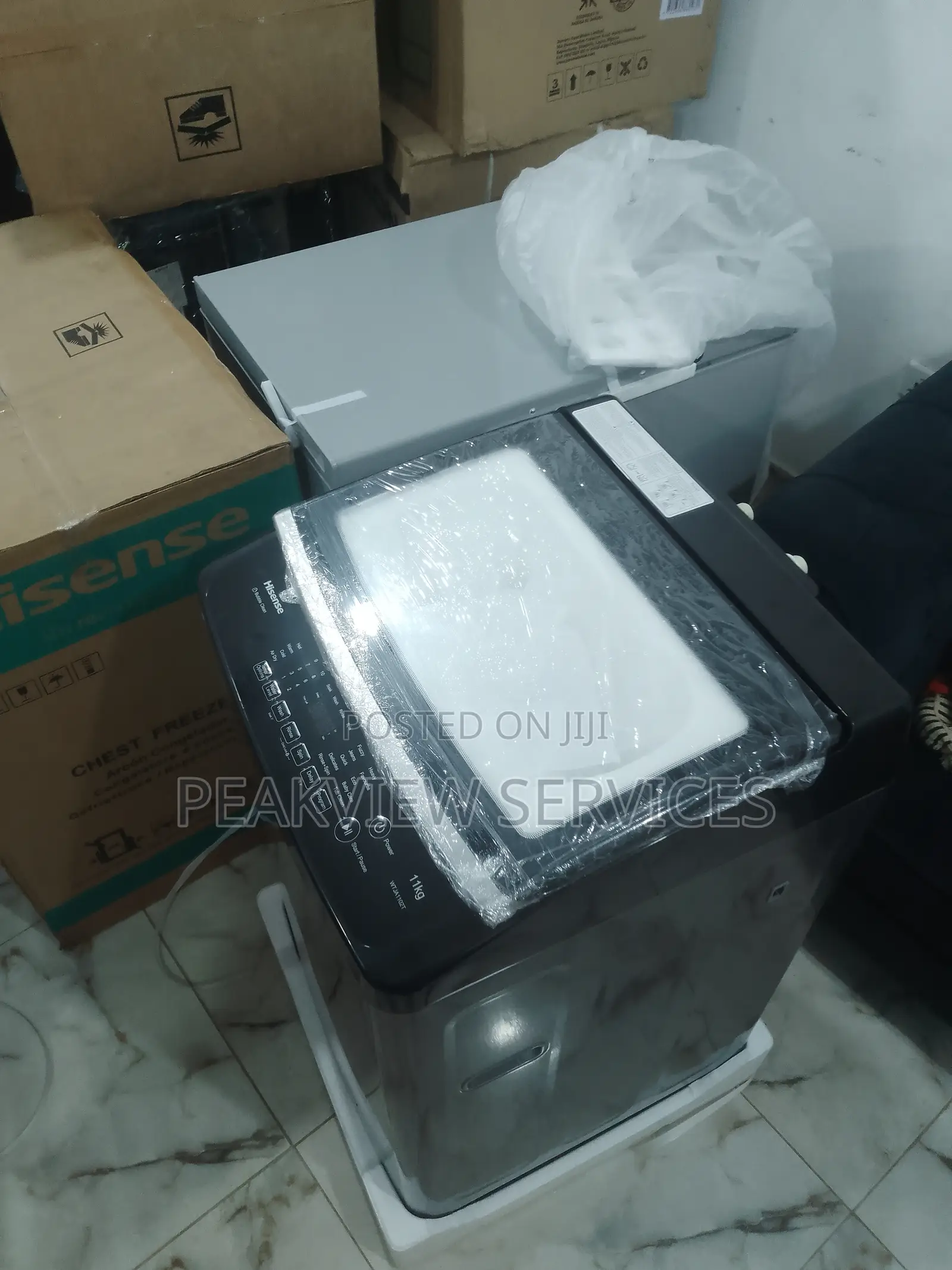 100% Hisense 10.5kg Top Loader Washing Machine