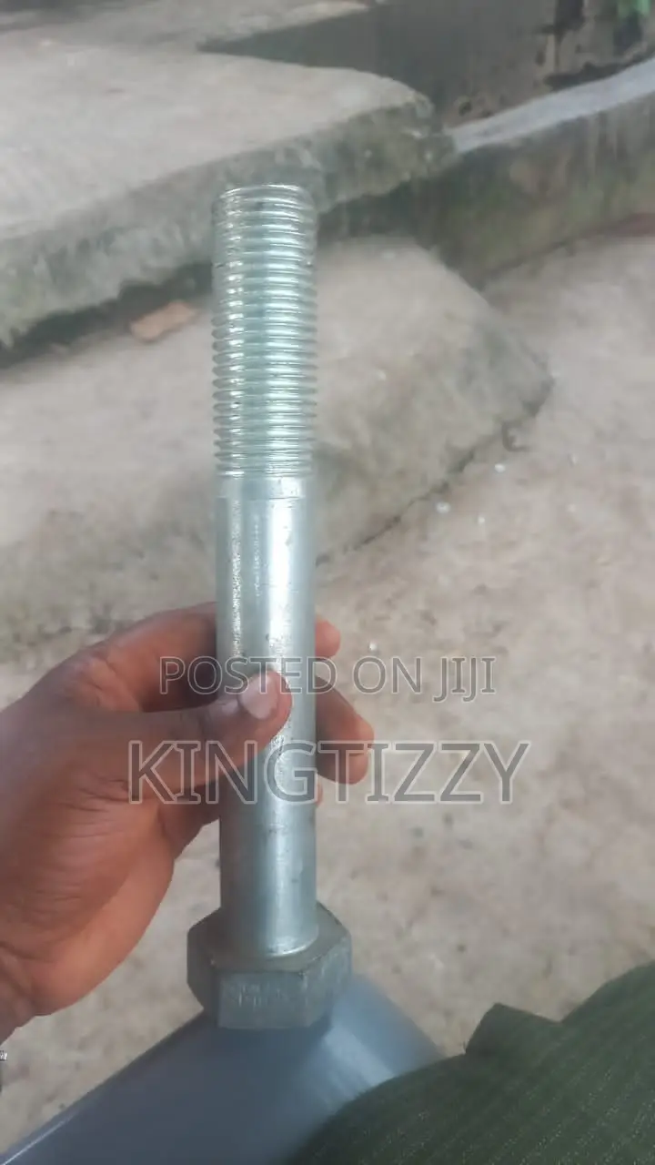 M36 Bolt and Nut Galvanized