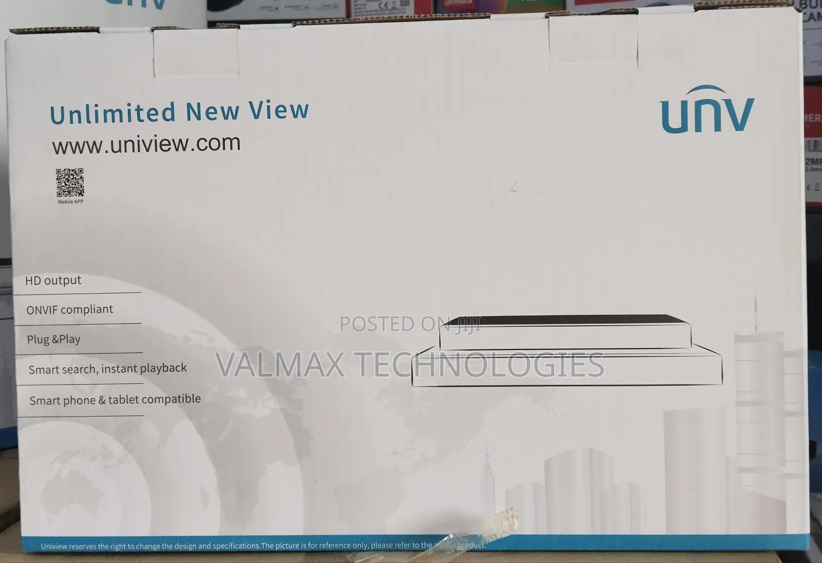 Uniview 8ch Upto 8mp XVR