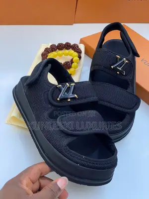Original Louis Vuitton High Sole Sandals in 3 Colors