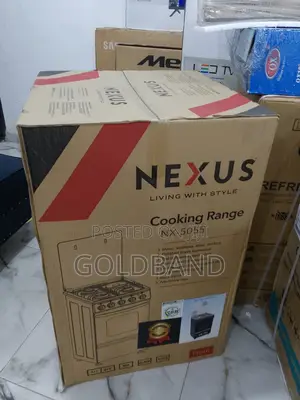 Best Quality 4 Burners + Oven Cooker "Nx-5055"
