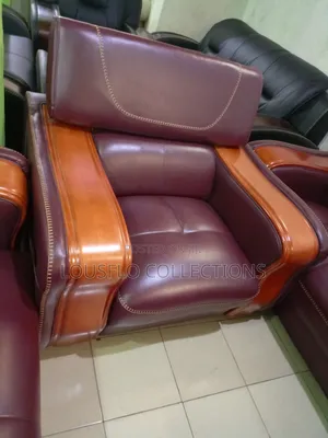 7 Seaters Quality Italian Sofa  With Wooden Hand