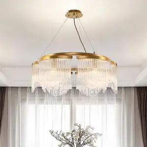 Modern Lustre Gold Chandalier (800mm)