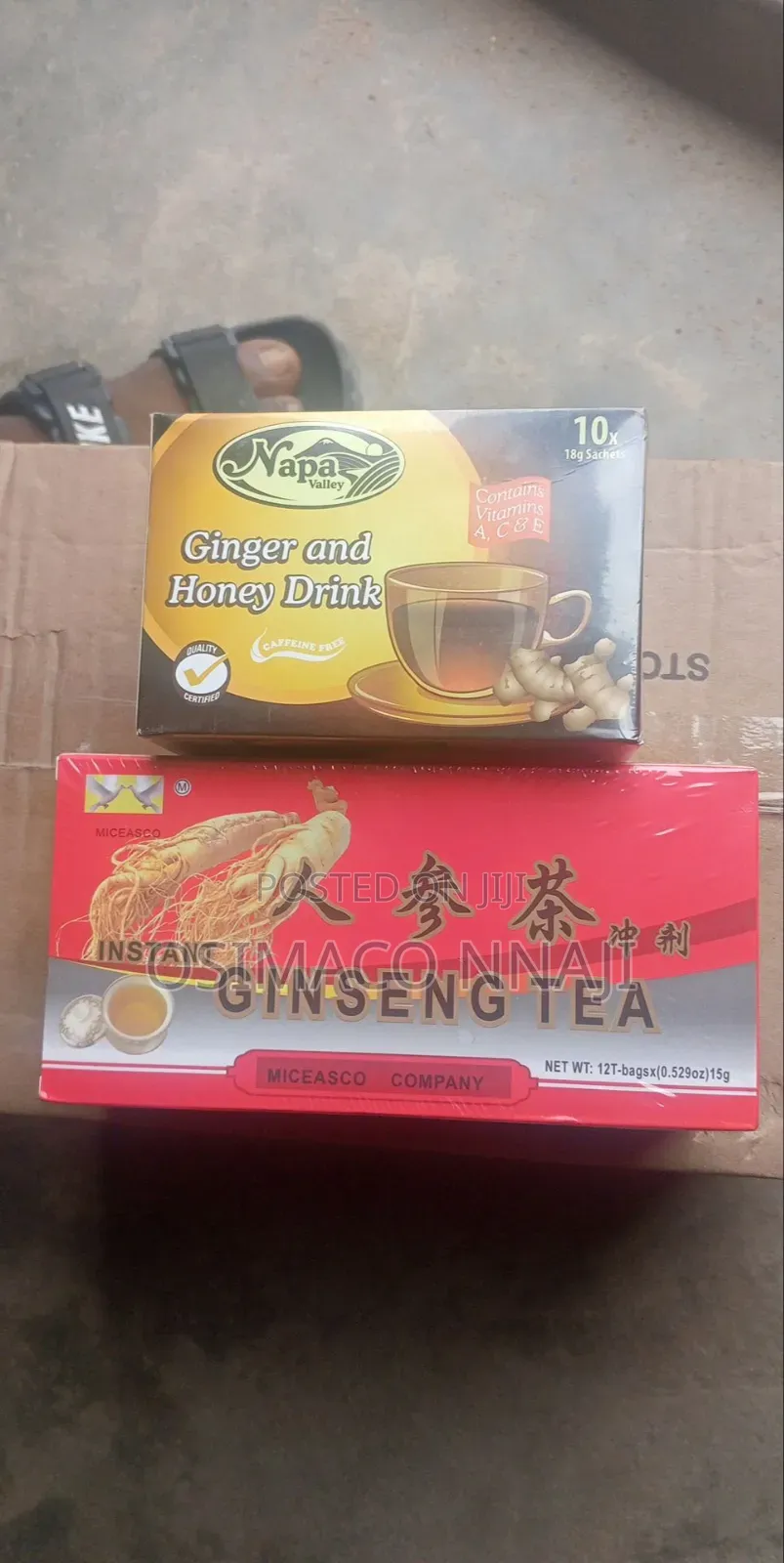 Ginger and Honey Drink Ginseng Tea