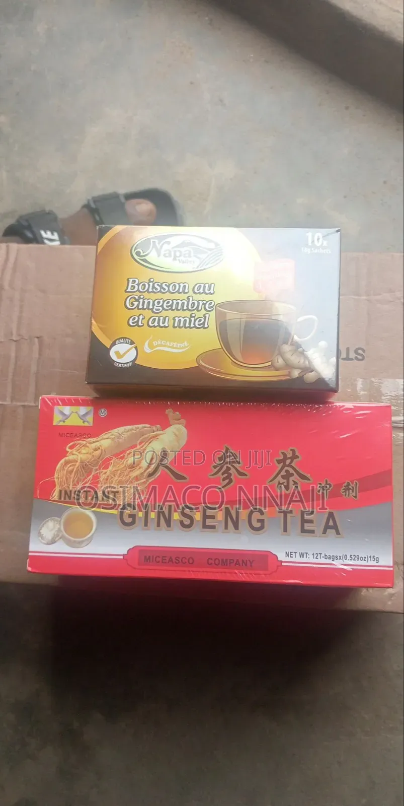 Ginger and Honey Drink Ginseng Tea
