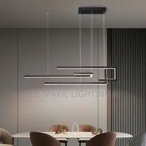 Modern Square LED Chandelier for Dining Room