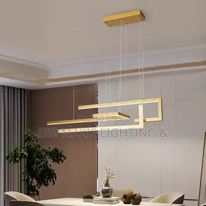 Modern Square LED Chandelier for Dining Room