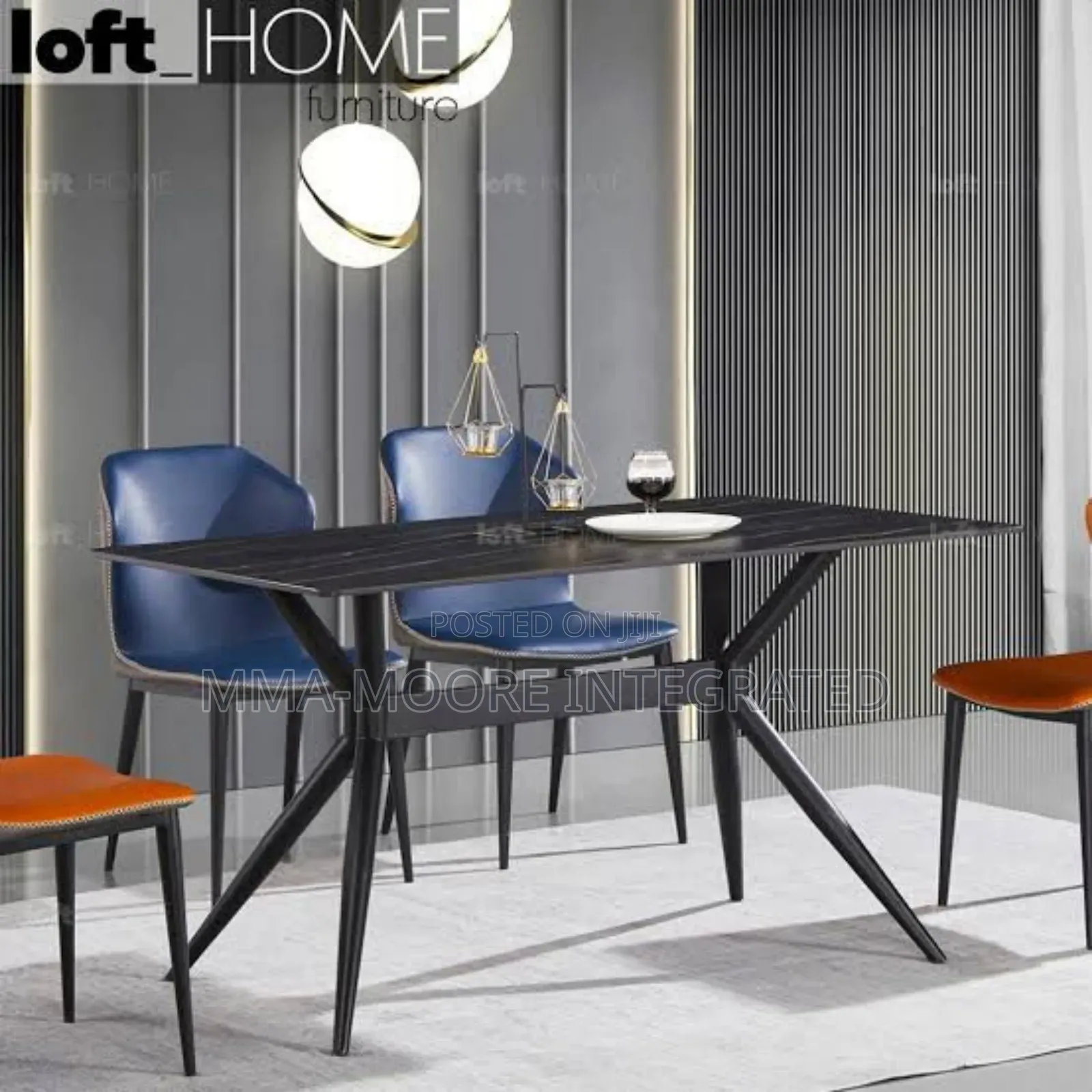 Marble Top Dinning Table Set