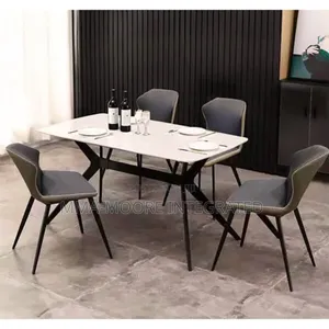 Marble Top Dinning Table Set