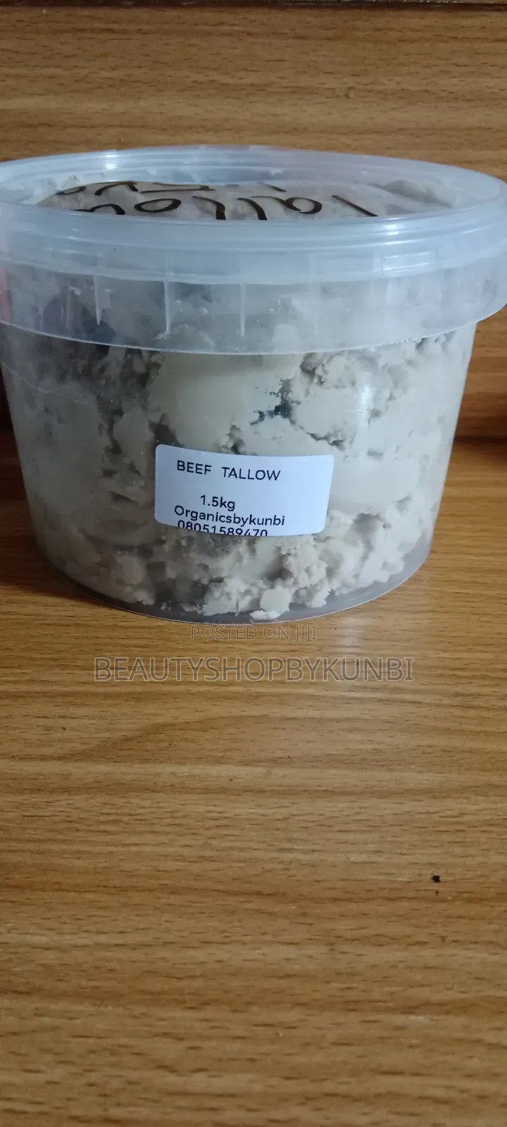 Beef Tallow - Skin Care/Soap Making/Non Edible Tallow- 1kg