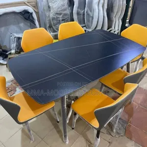 Marble Top Dinning Table Set