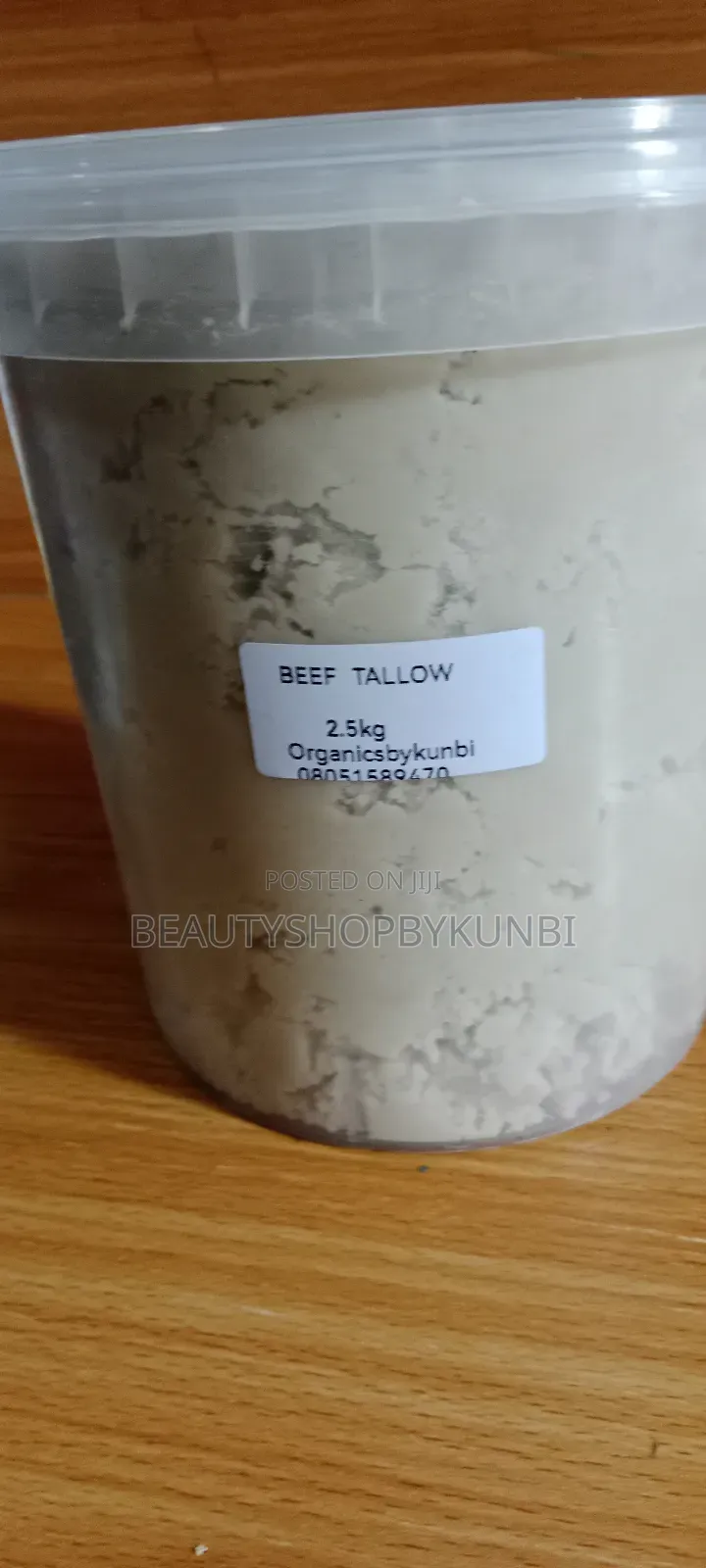 Beef Tallow - Skin Care/Soap Making/Non Edible Tallow- 1kg